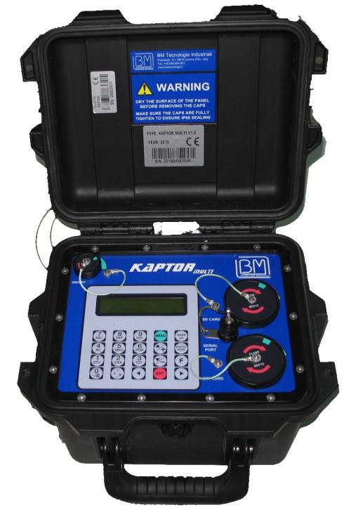 Multi-purpose Data Logger for measurement in full pipes and open channel