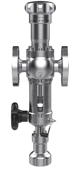 Inline sampling valves